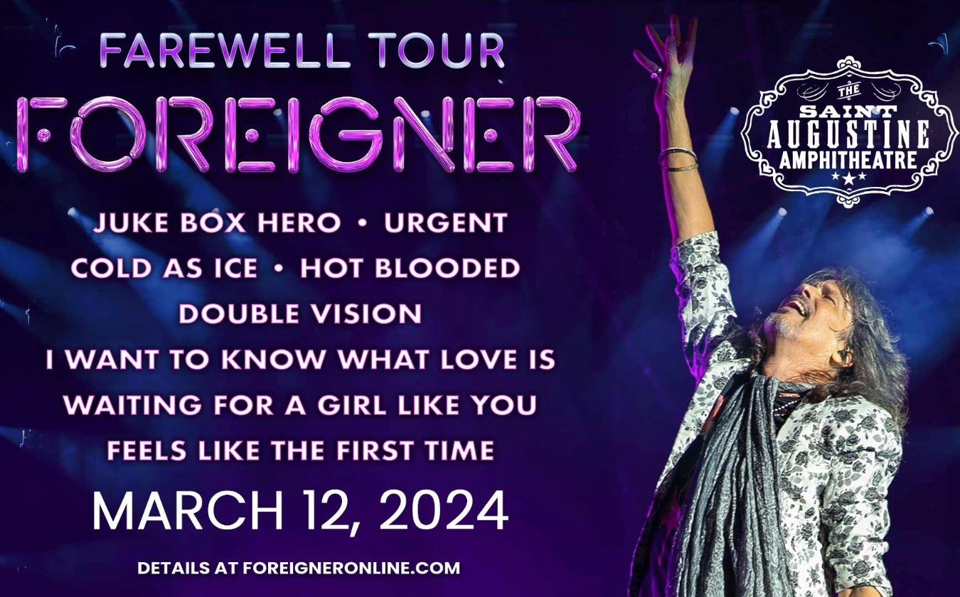 Foreigner - Farewell Tour (SOLD OUT)