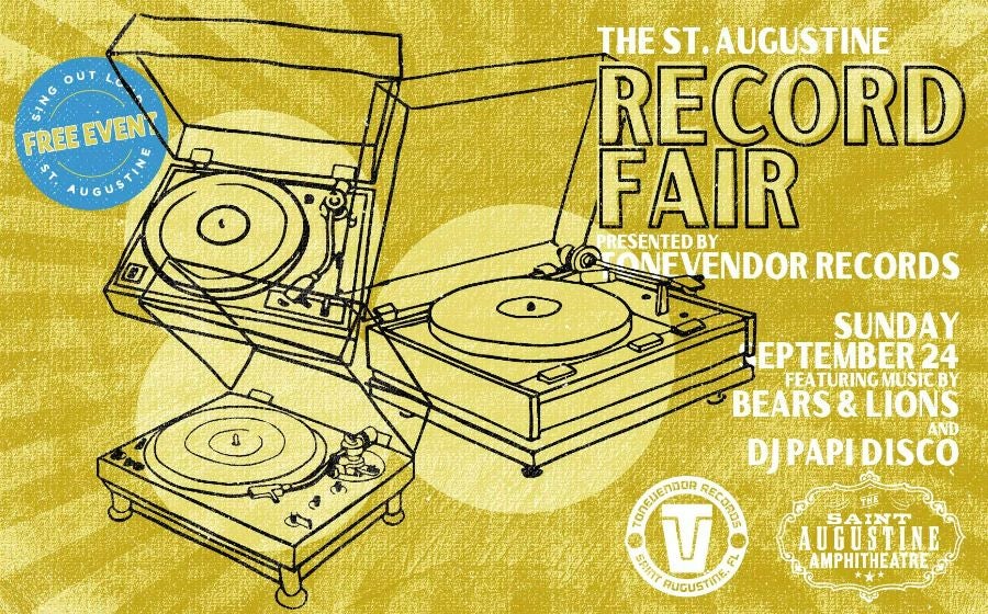 More Info for The St. Augustine Record Fair - Free Event!