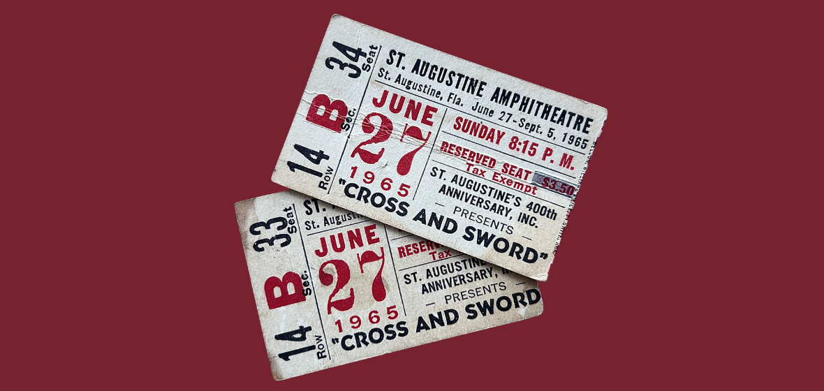 More Info for Cross and Sword Play Made The St. Augustine Amphitheatre Possible
