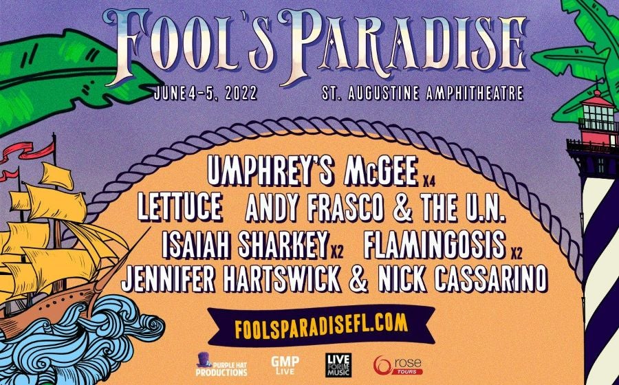 More Info for Fool's Paradise ft. Umphrey's McGee, Lettuce, and more
