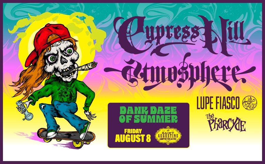 More Info for Cypress Hill & Atmosphere: Dank Daze of Summer Tour