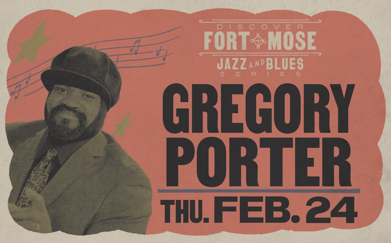 Fort Mose Jazz & Blues Series: Gregory Porter with guest Alberto Cebollero