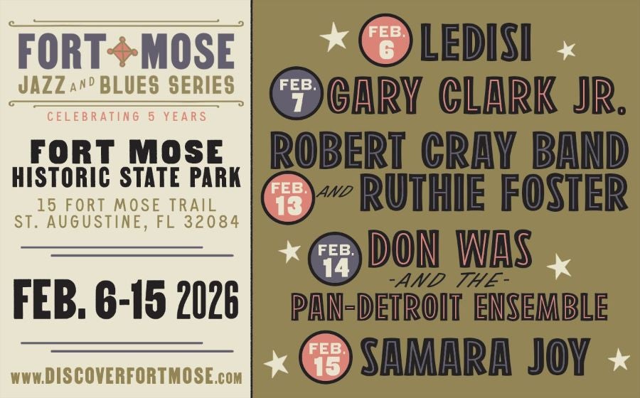 More Info for Fort Mose Jazz and Blues Series